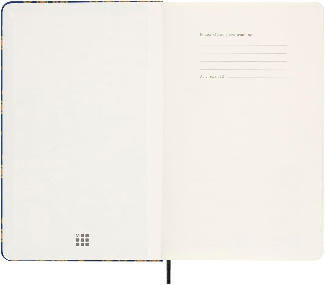 Moleskine Limited Edition Undated Planner Professional Silk, 12M, Large, Blue,