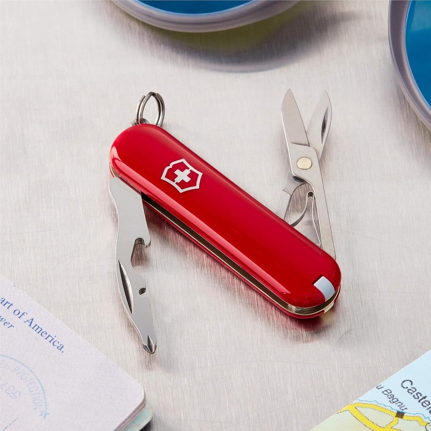 Victorinox Swiss Army Knife 58mm Jetsetter 7 functions Pocket Tools 0.6263