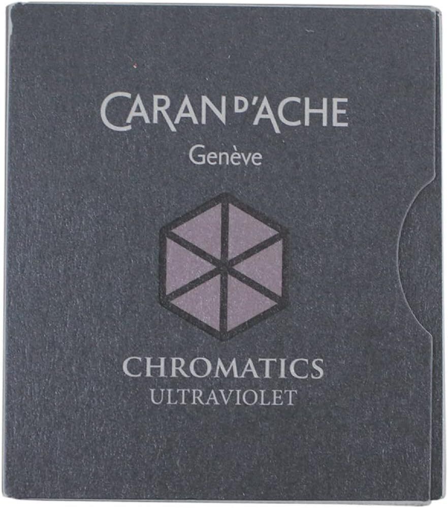 Caran d'Ache Ink Cartridges Ultra Violet Pack of 6 8021.099