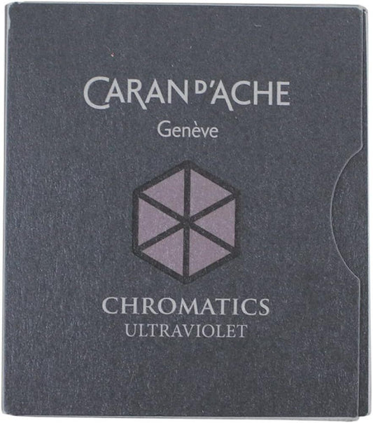 Caran d'Ache Ink Cartridges Ultra Violet Pack of 6 8021.099