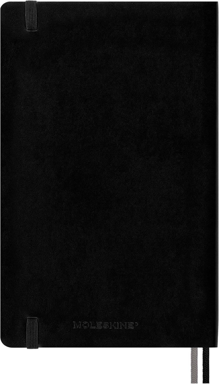 Moleskine Classic Expanded Notebook, Soft Cover, Large (5 x 8.25) Ruled/Lined, B