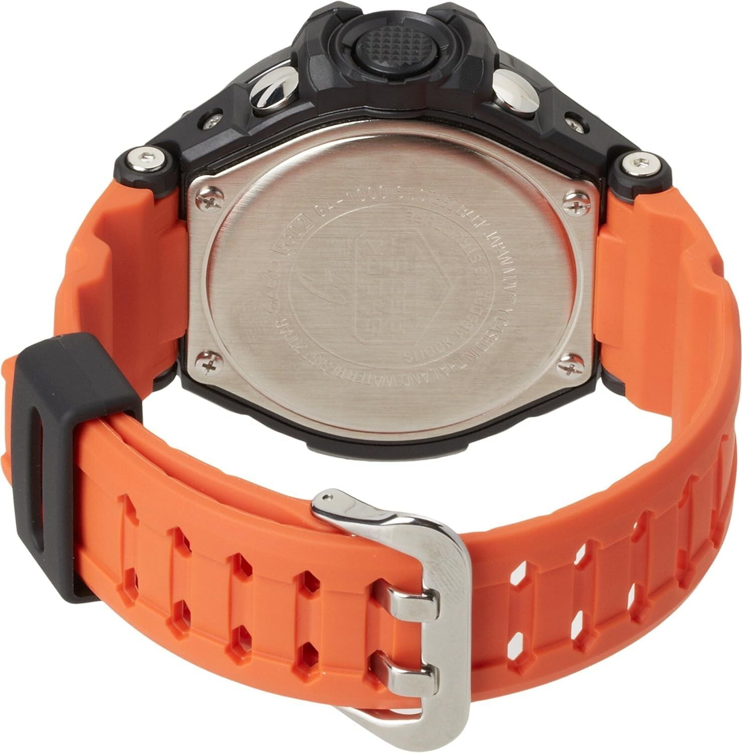 CASIO G-SHOCK GA-1000-4ADR ORANGE RESIN GRAVITY MASTER MEN'S WATCH