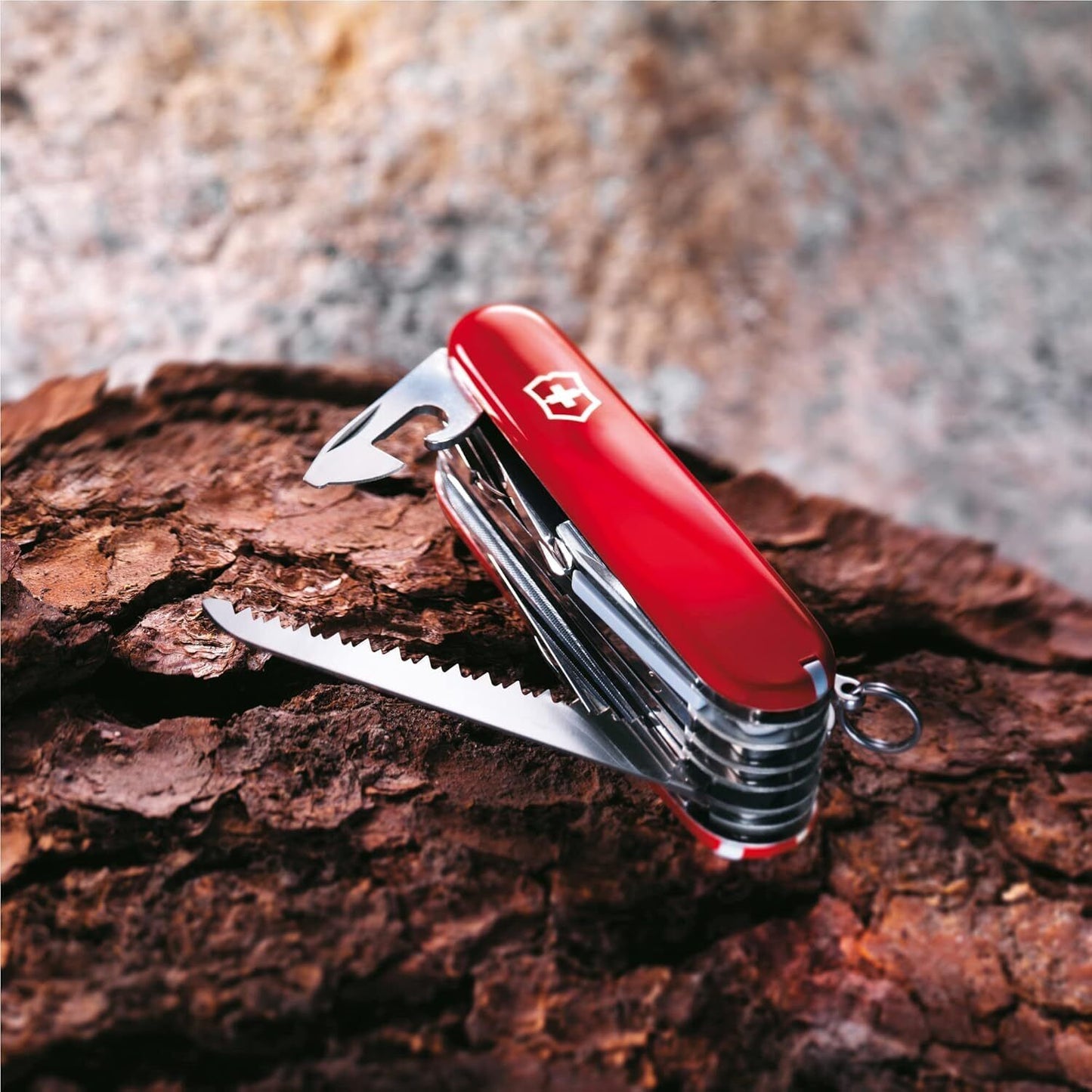 Swiss Army Original Knife, Red Swisschamp, Victorinox 1.6795, New In Box