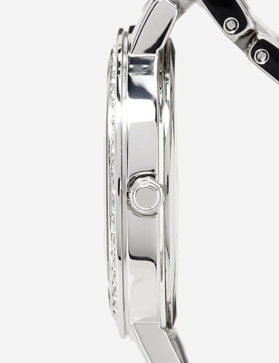 Seiko Quartz Blue Dial Stainless Steel Ladies Watch SUP433P1