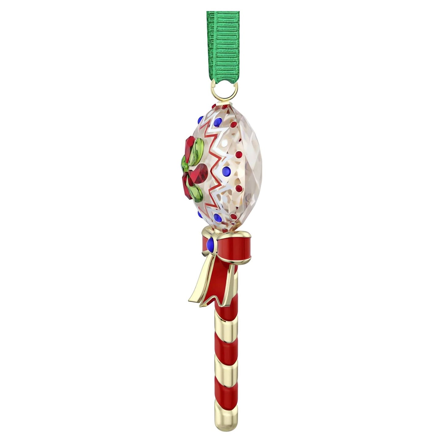 Holiday Cheers Dulcis - Shimmering Crystallized Lollipop Ornament, Festive Gift