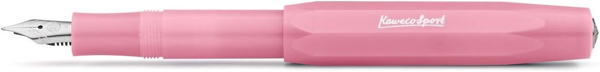 Kaweco FROSTED SPORT Blush Pitaya Fountain Pen I Premium BB Nib I 13 cm