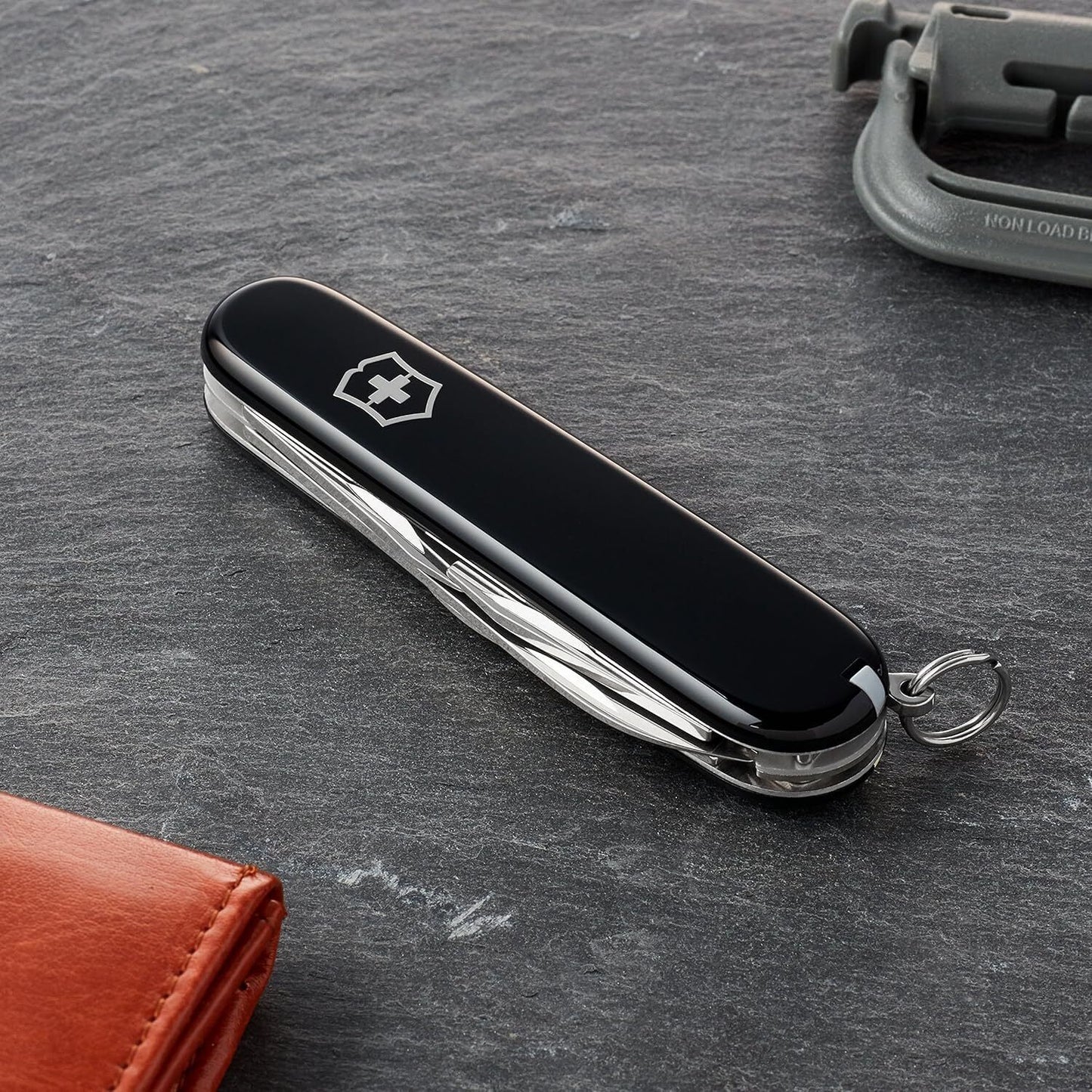 Victorinox SPARTAN Swiss Army Pocket knife with 12 functions - Black