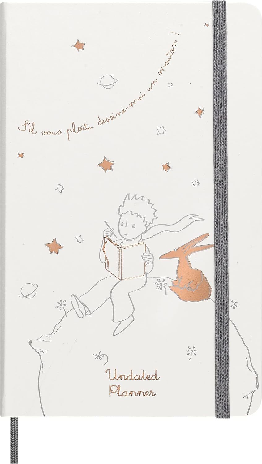 Moleskine Limited Edition Le Petit Prince, Bundle Planner & Notebook, Large,