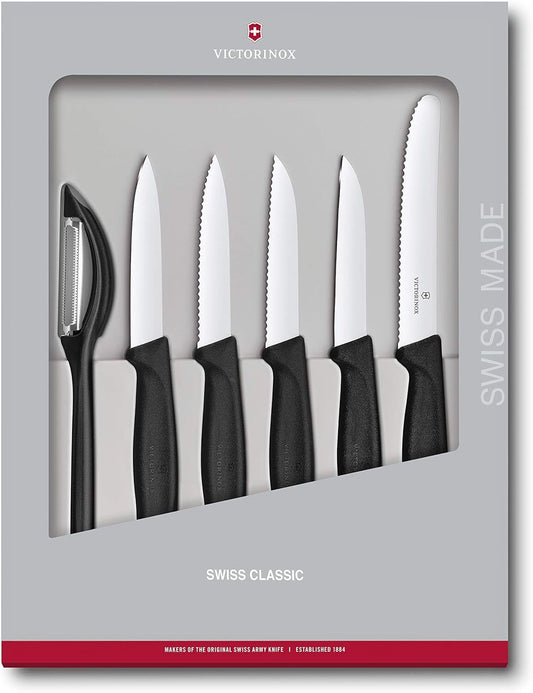 Victorinox 6 Piece Classic Paring Knife Set | 6.7113.6G Gift Boxed