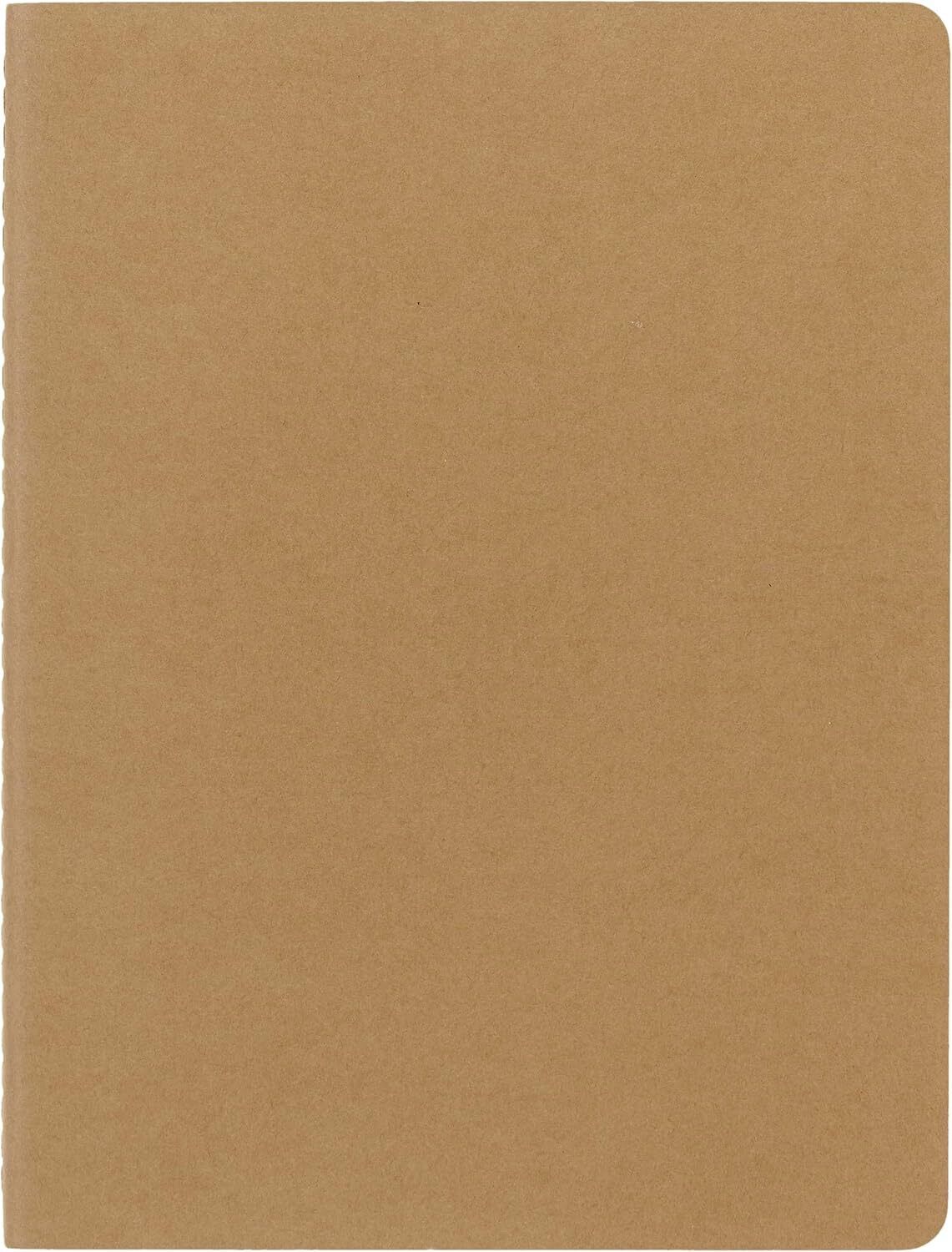 NEW Moleskine Cahier Plain Journal Extra Large Kraft Set 3pce
