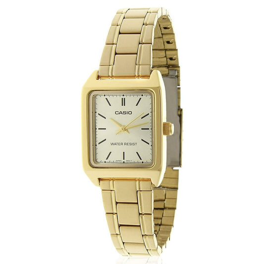 Casio LTP-V007G-9E Analog Quartz Gold Tone Stainless Steel Band Ladies' Watch
