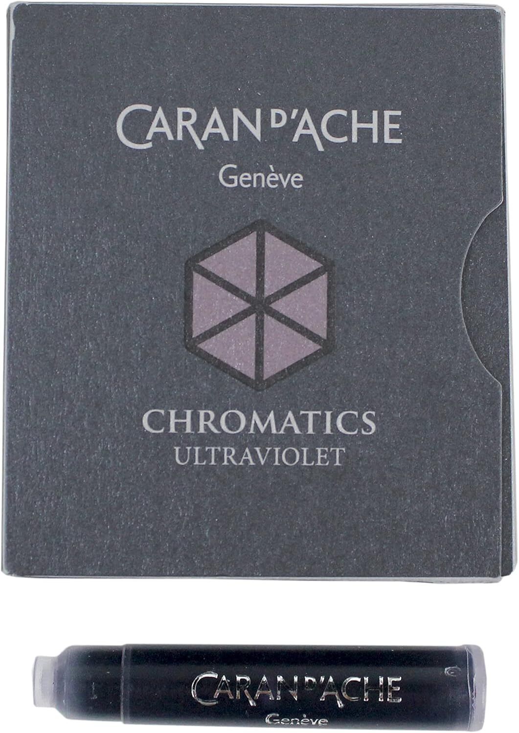 Caran d'Ache Ink Cartridges Ultra Violet Pack of 6 8021.099