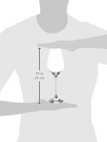 Swarovski Crystalline Wine Glasses, Set of 2, Clear, Box Slightly Torn 1095948
