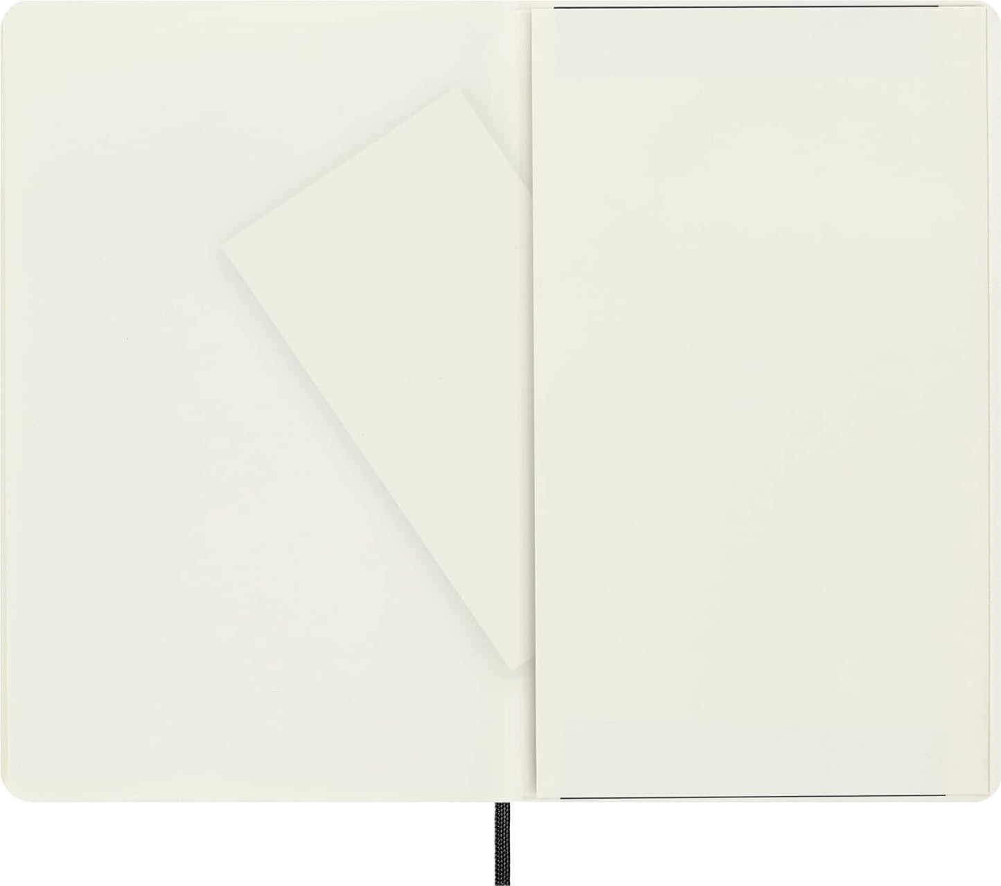 Moleskine Classic Squared Soft Cover Notebook, Large 5 x 8.25-Inches NOS