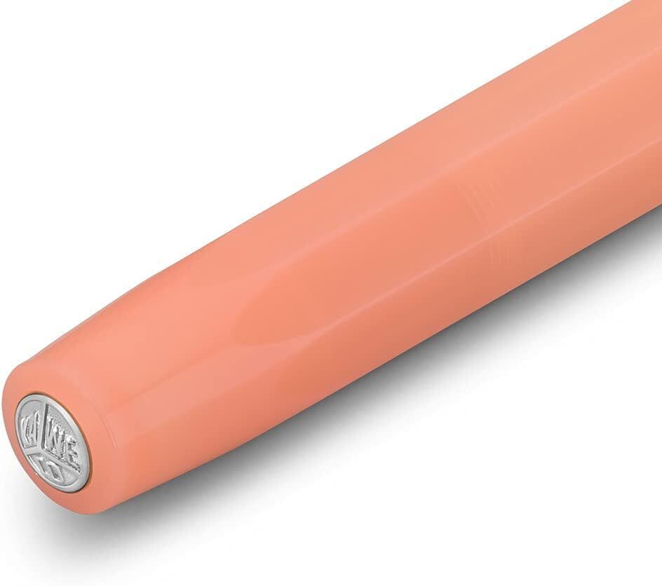Kaweco FROSTED SPORT Fountain Pen Soft Mandarine, EF Nib, 13 cm, Premium Ink Pen