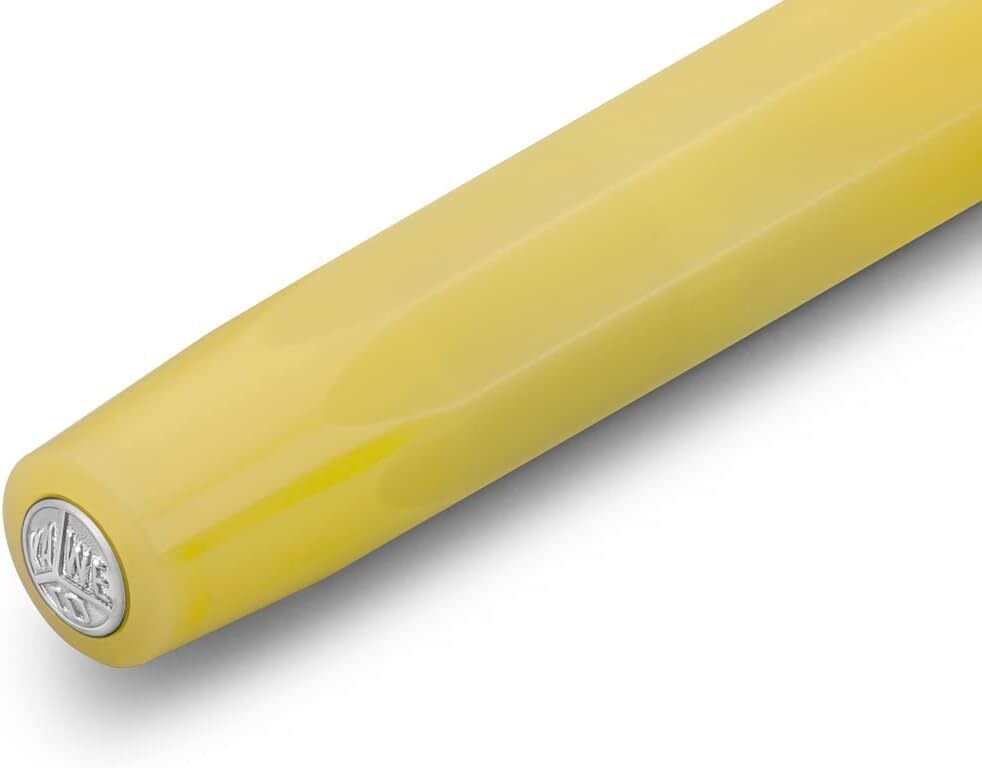 Kaweco FROSTED SPORT Sweet Banana Fountain Pen I Premium Ink Cartridge Pen 13cm