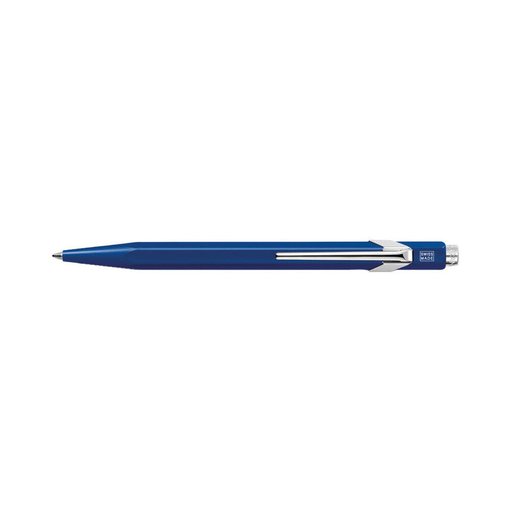 Caran d'Ache 849 Metal Sapphire Blue Ballpoint Pen 849.150