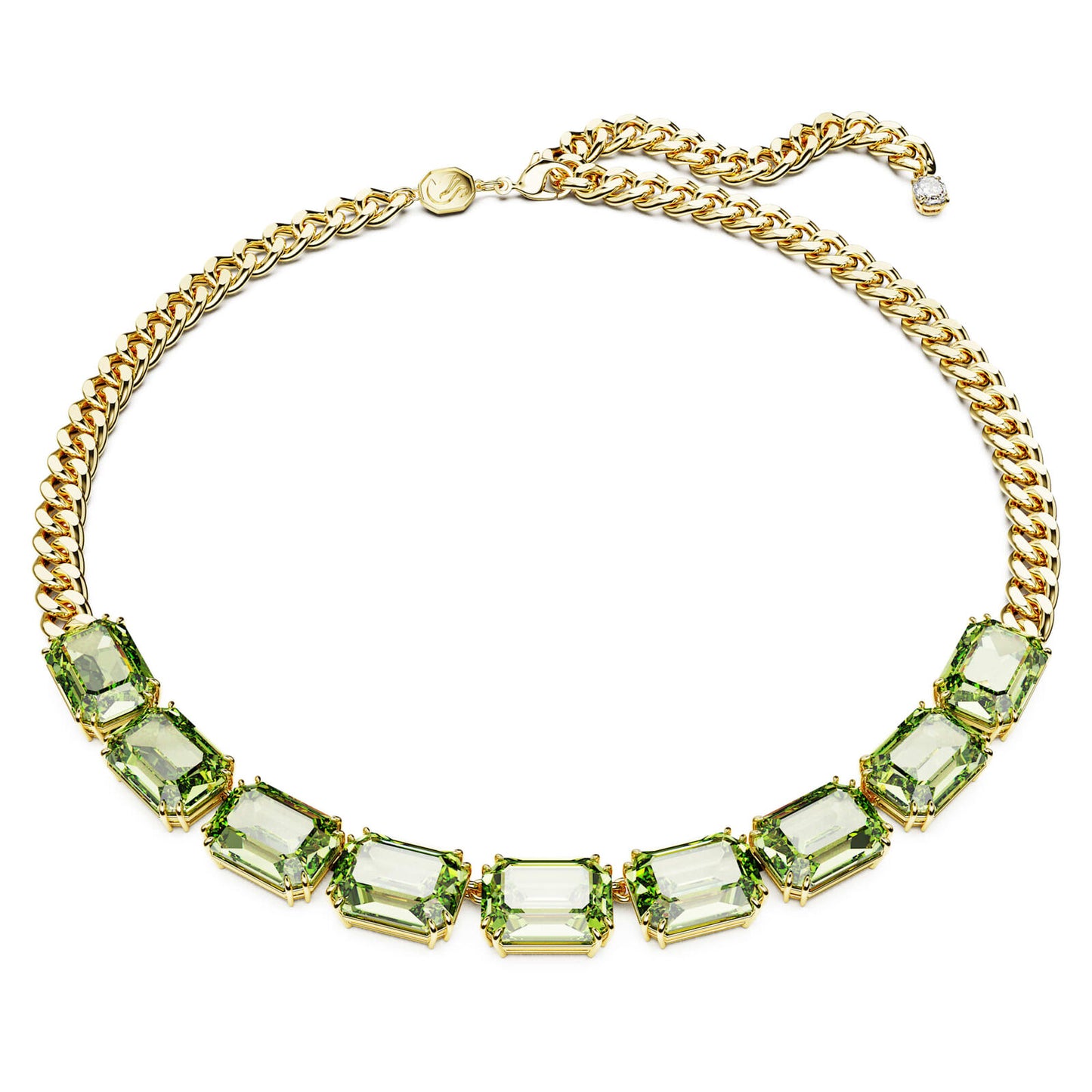 Swarovski Millenia Green Crystal Statement Necklace - Joyful Luxury & Style
