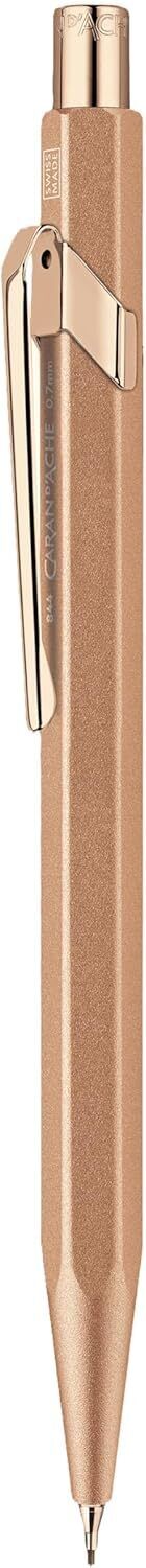Caran d'Ache 844 Mechanical Pencil 0.7MM - Brut Rosé in Slimpack Case,