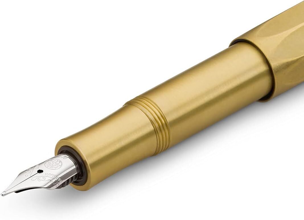 Kaweco Brass Sport Fountain Pen - Premium Design with BB Nib & Retro Box