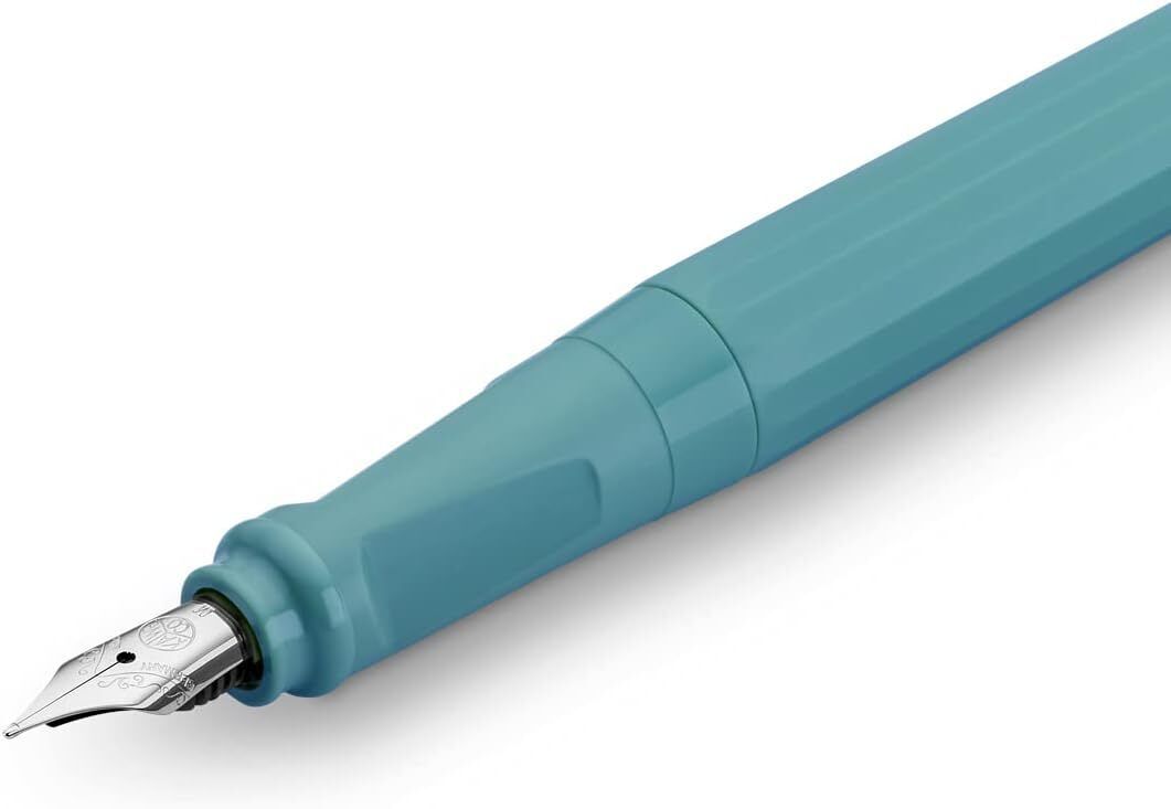 Kaweco PERKEO Breezy Teal Fountain Pen I Premium Ink Cartridge Pen I 13 cm Fine