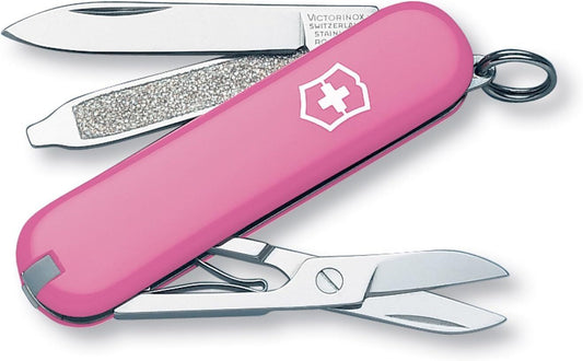Victorinox Swiss Army Knife 58mm Classic 7 Function Pink 0.6223.51G