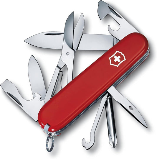 Victorinox Swiss Army Pocket Knife Super Tinker 91 mm Red 1.4703
