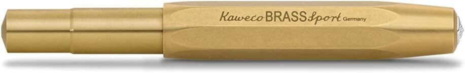 Kaweco Brass Sport Fountain Pen – Premium Compact Pen with EF Nib & Metal Box