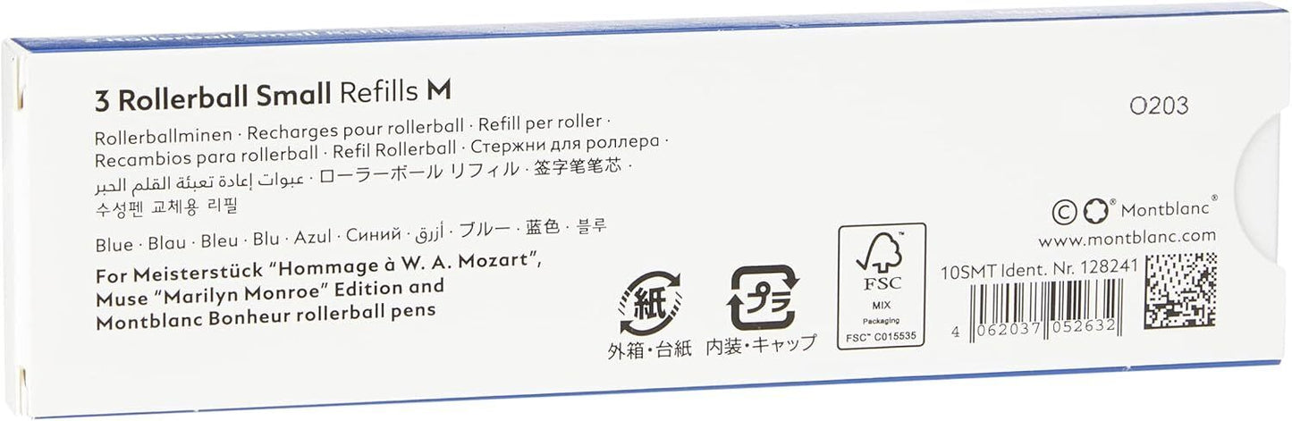 Refill RB Small M 3x1 Royal Blue PF Brand Montblanc 128241