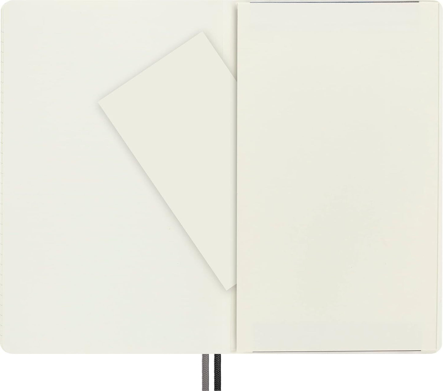 Moleskine Classic Expanded Notebook, Soft Cover, Large (5 x 8.25) Ruled/Lined, B