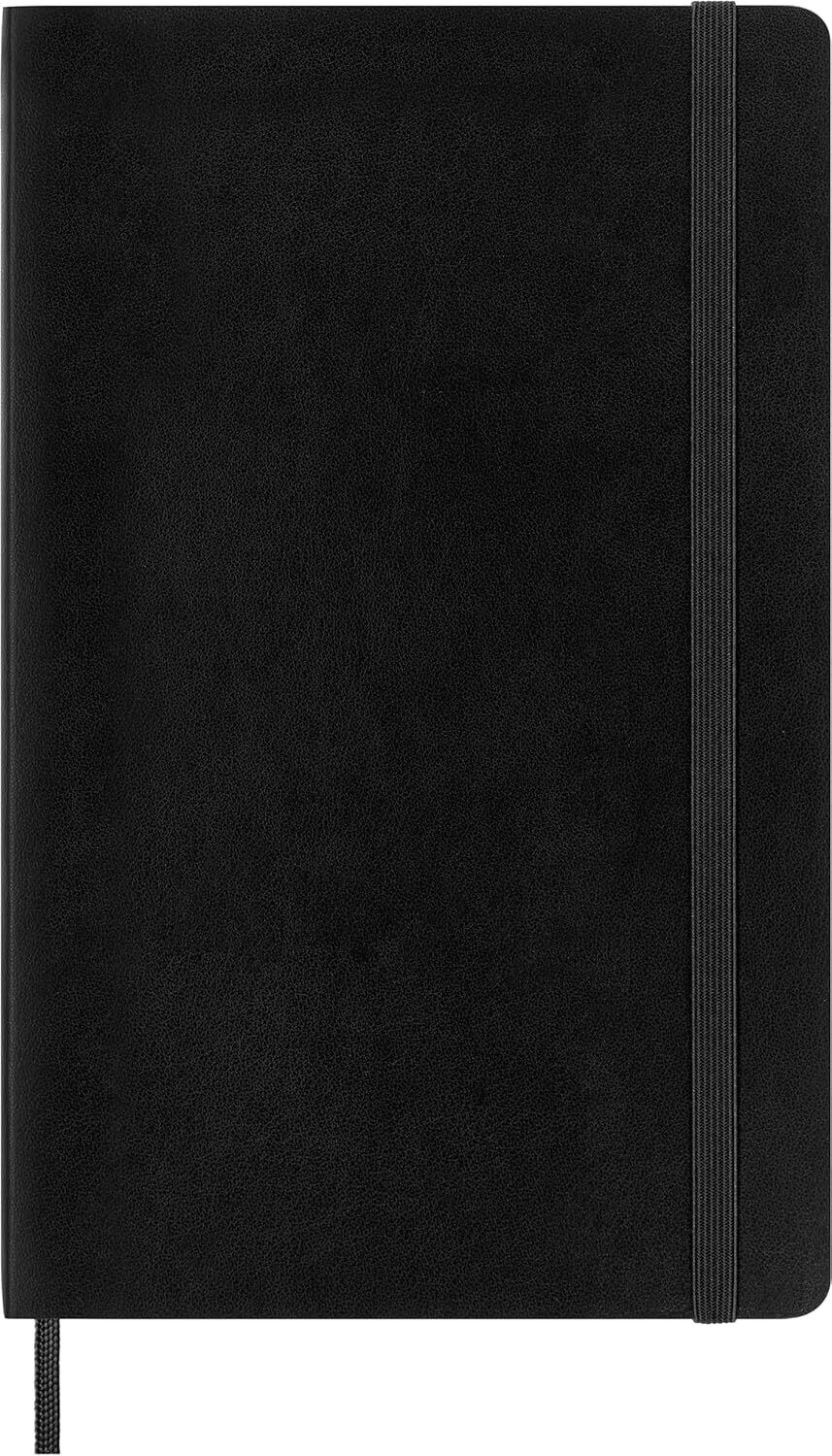 Moleskine Classic Notebook Soft Cover Large 5 x 8.25" Ruled/Lined