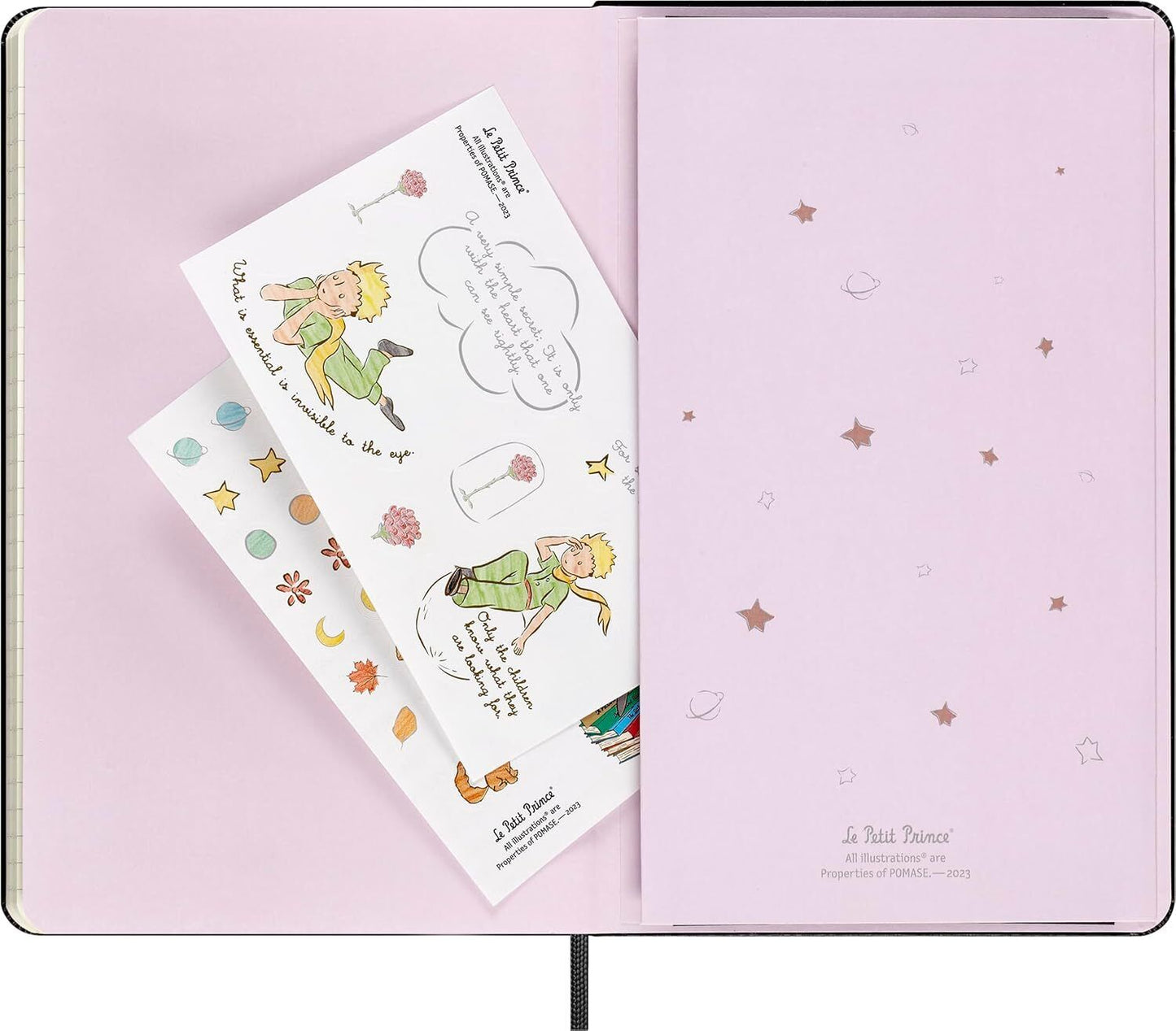 Moleskine Limited Edition Le Petit Prince, Bundle Planner & Notebook, Large,