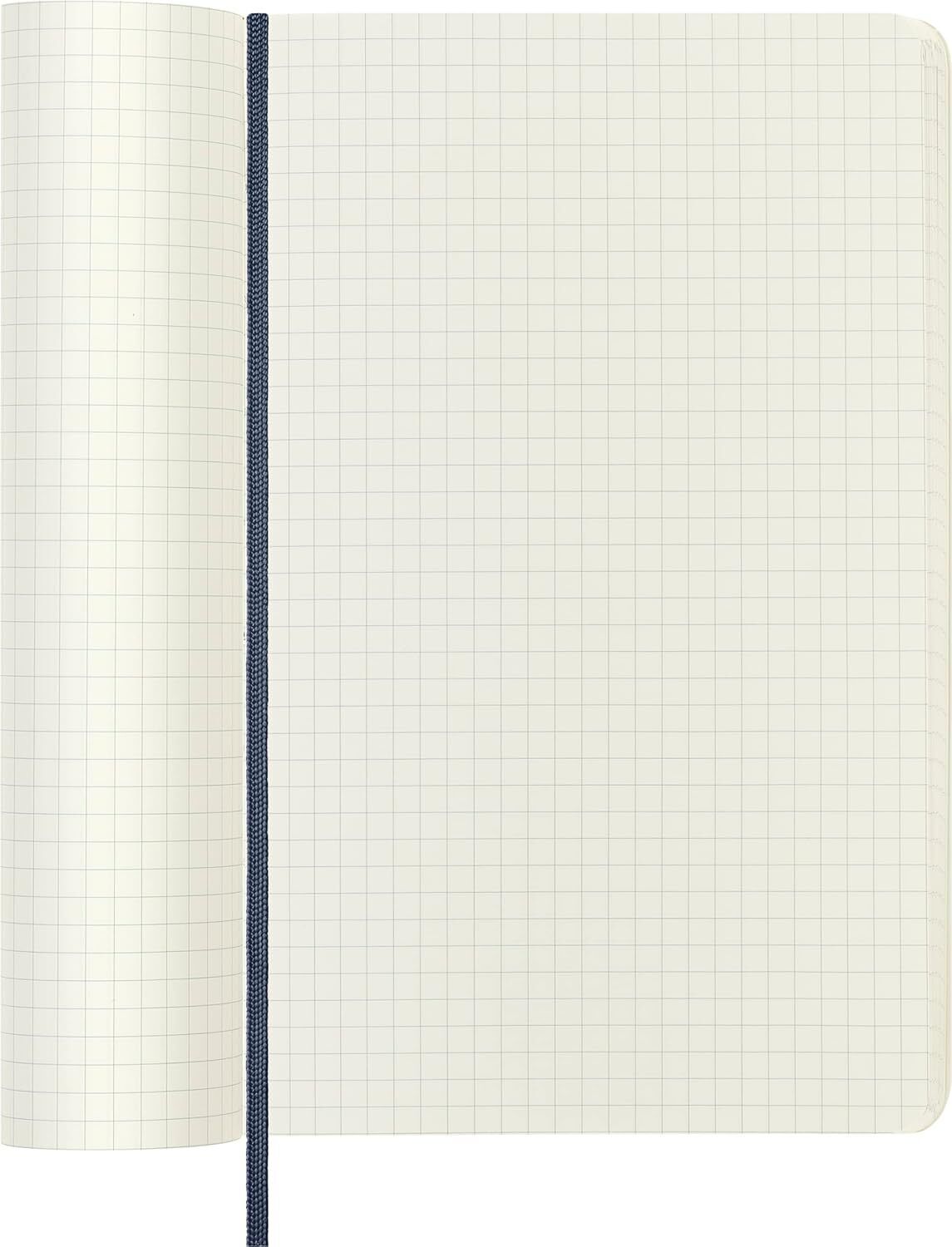Moleskine - Classic Squared Paper Notebook - Soft Cover and Elastic Closure Jour