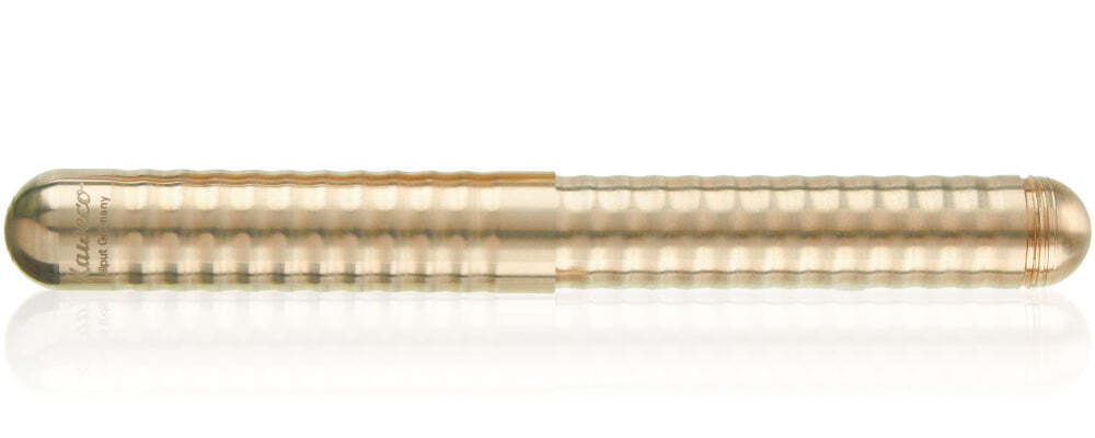 Kaweco Liliput Fountain Pen Eco Brass Wave 10000871 Open Box