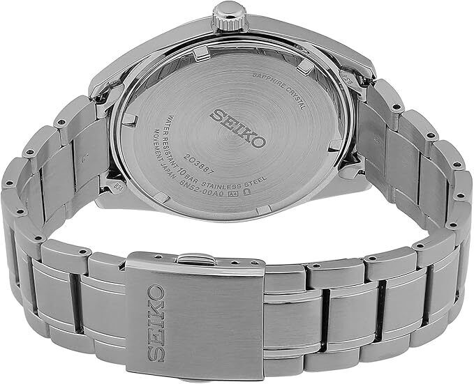 Seiko SUR523P1 Sapphire Analogue Pink Dial Quartz Stainless Steel Watch
