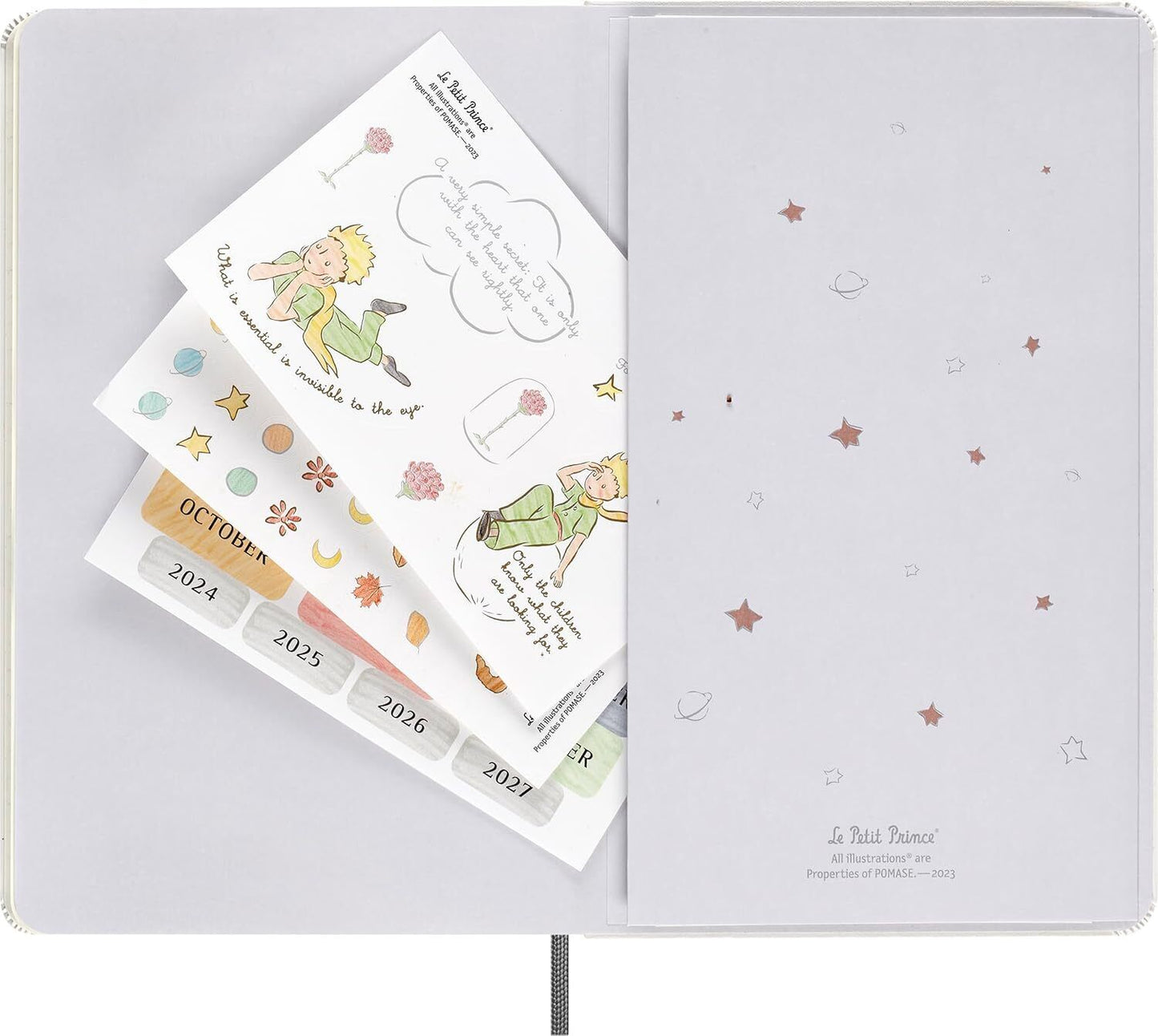 Moleskine Limited Edition Le Petit Prince, Bundle Planner & Notebook, Large,