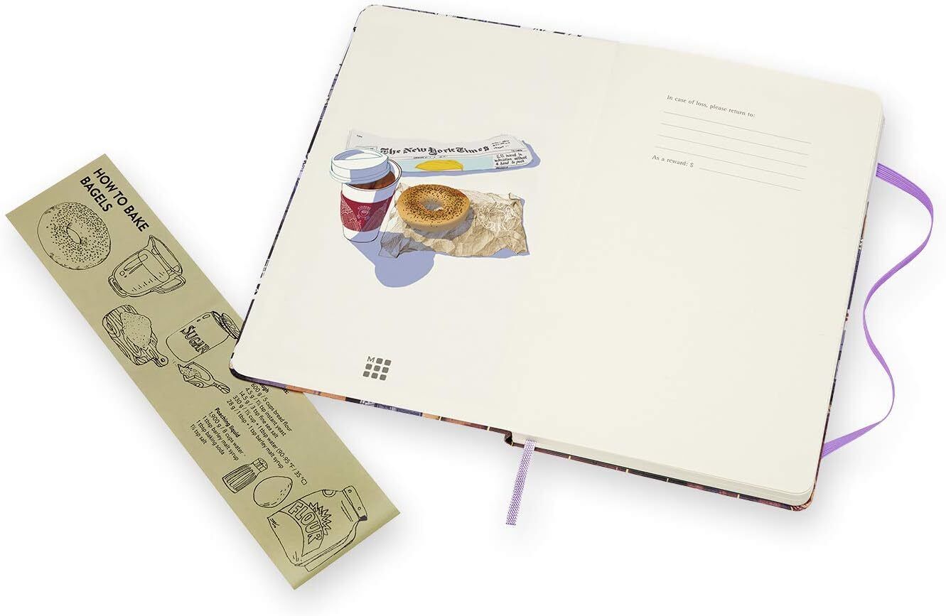 Moleskine Limited Edition Notebook I Am New York, Large, Ruled/Lined, White, ...
