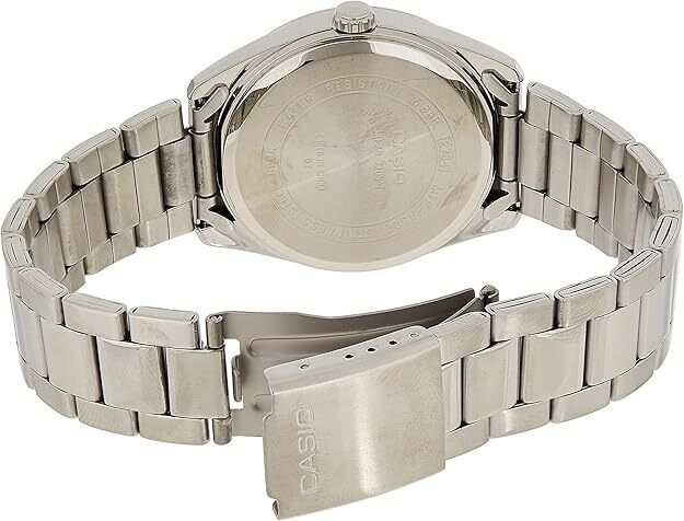 CASIO MTP-1302D-1A1VDF Men Analog Stainless Steel Watch Original New