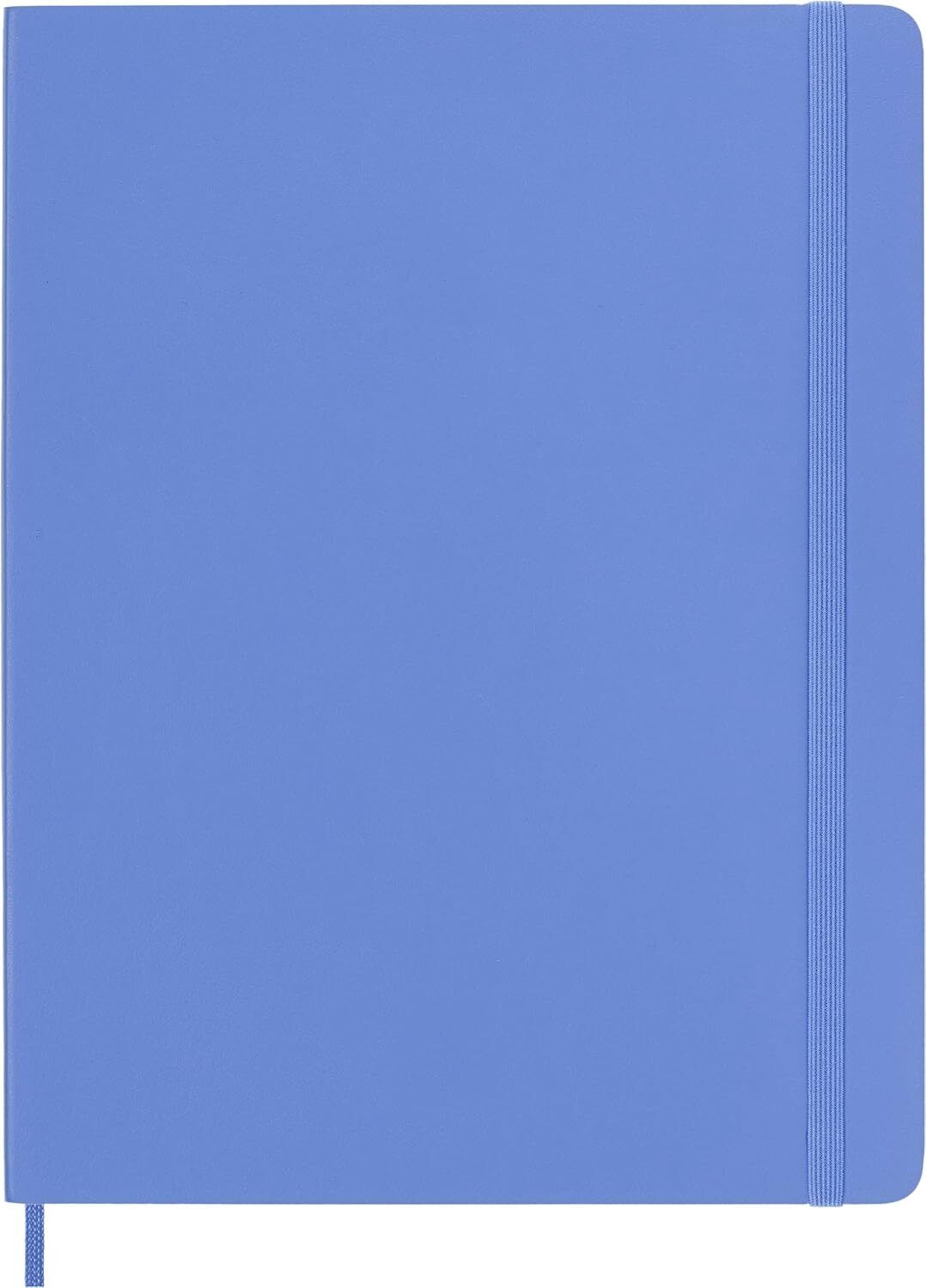 Moleskine Classic Soft Cover Notebook - Light Blue, Ruled, 9-3/4" x 7-1/2"