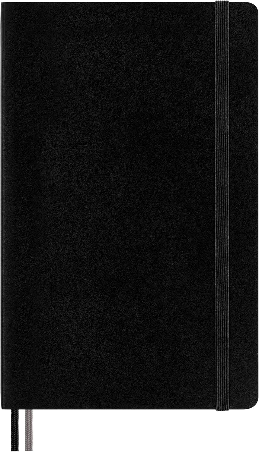 Moleskine Classic Expanded Notebook, Soft Cover, Large (5 x 8.25) Ruled/Lined, B