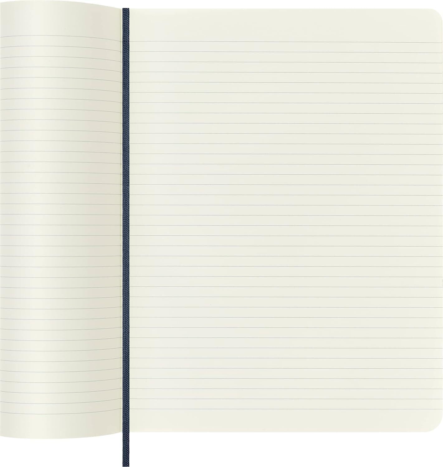 Moleskine Classic Notebook Soft Cover XL Ruled/Lined Sapphire Blue 192 Pages