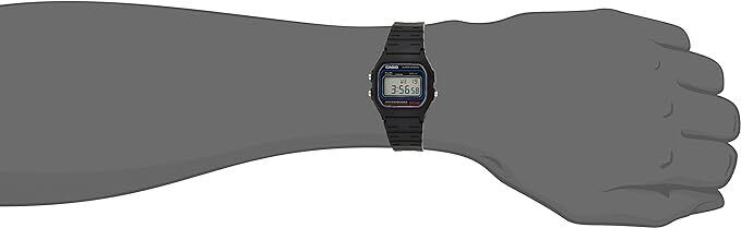 Casio W-59 Genuine Original 50M WR Alarm Digital Retro Mens Watch W59