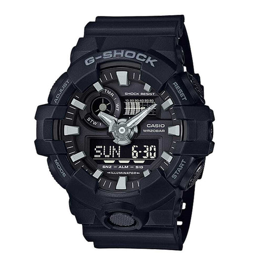 Casio G-shock GA-700-1BDR Digital Quartz Resin Men's Watch Original New
