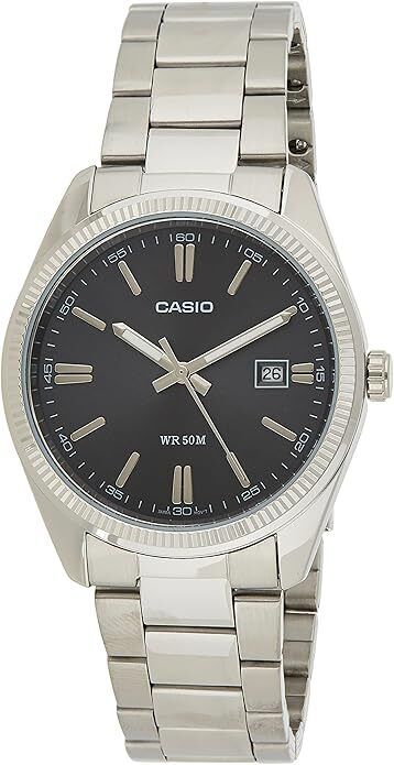 CASIO MTP-1302D-1A1VDF Men Analog Stainless Steel Watch Original New
