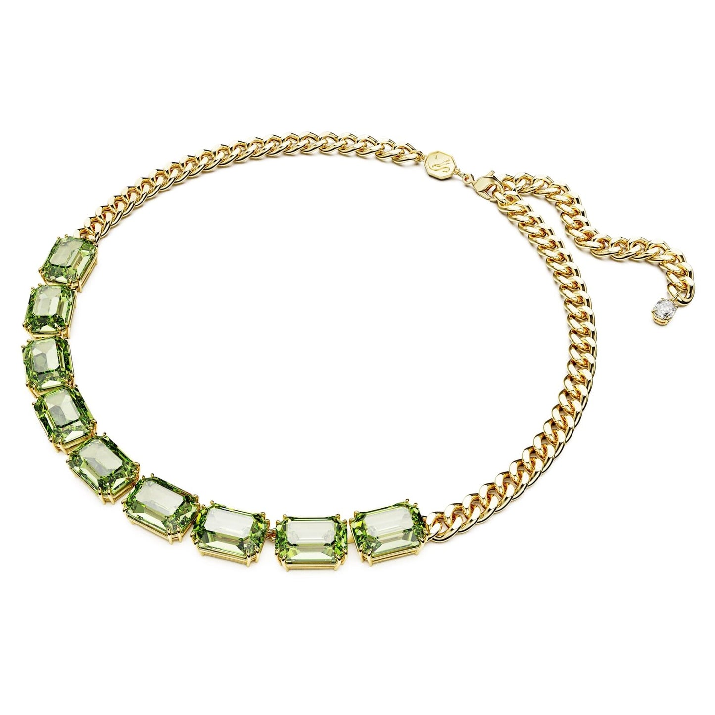 Swarovski Millenia Green Crystal Statement Necklace - Joyful Luxury & Style