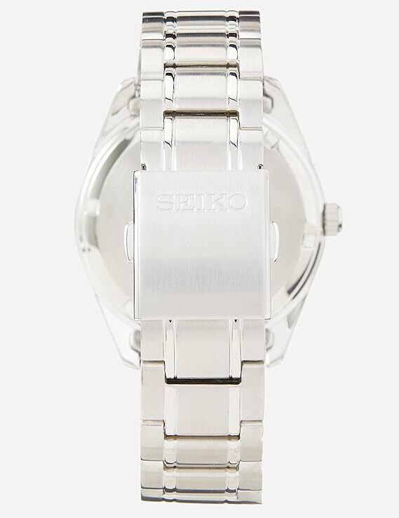 Seiko SUR459P1 White Dial Analog Stainless Steel Classic Quartz Men's Watch