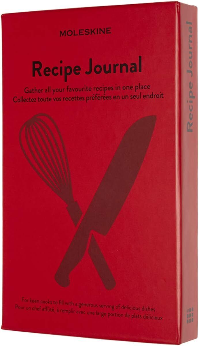 Moleskine - Recipe Journal, Theme Notebook - Hardcover Notebook to Collect and O