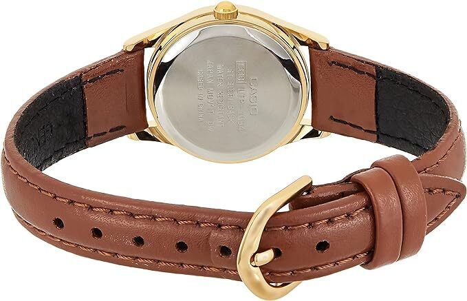 CASIO Woman's Wrist Watch Woman's Watch Leather band Dog Sketch LTP-1094Q-7B7RDF