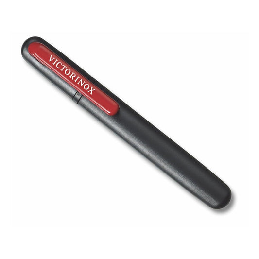 Swiss Army Victorinox Dual Pocket Knife Sharpener Black, 4.3323 New In Package