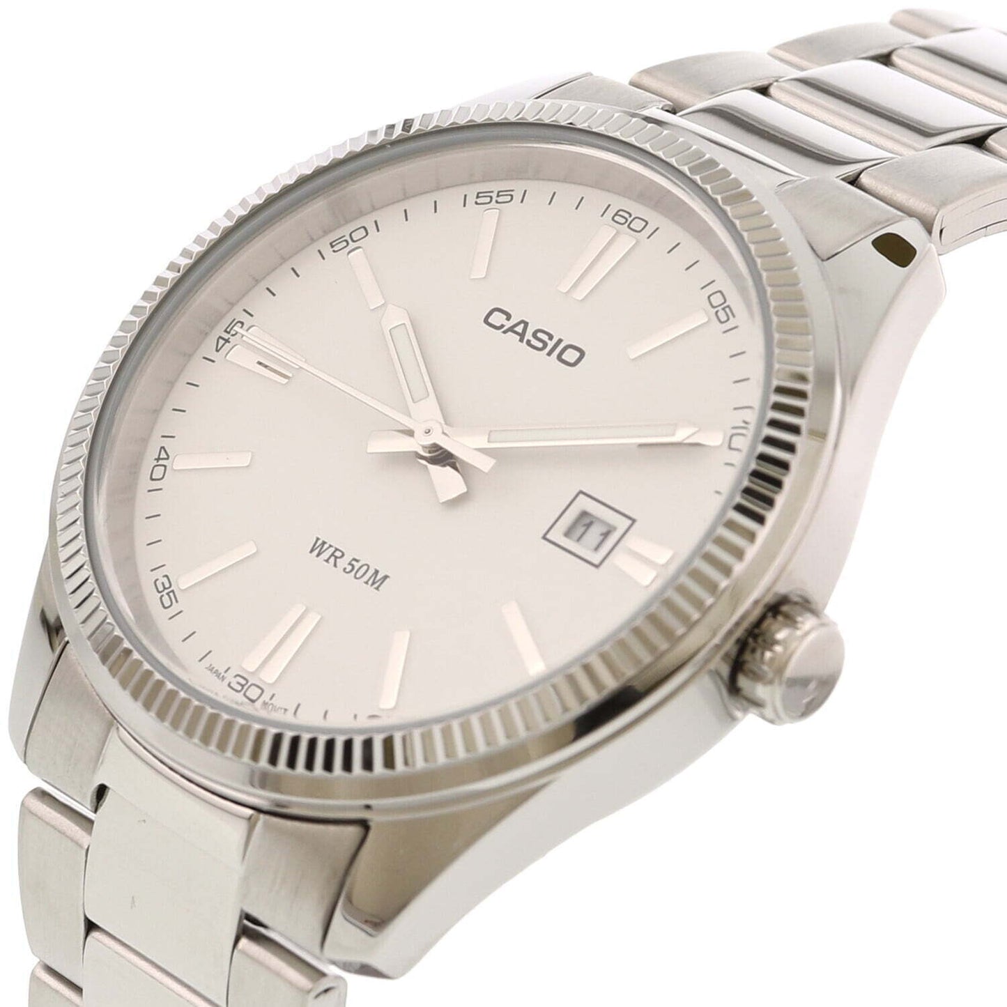 Casio New Original MTP-1302D-7A1 Men Analog Stainless Steel Watch WR 50M MTP1302